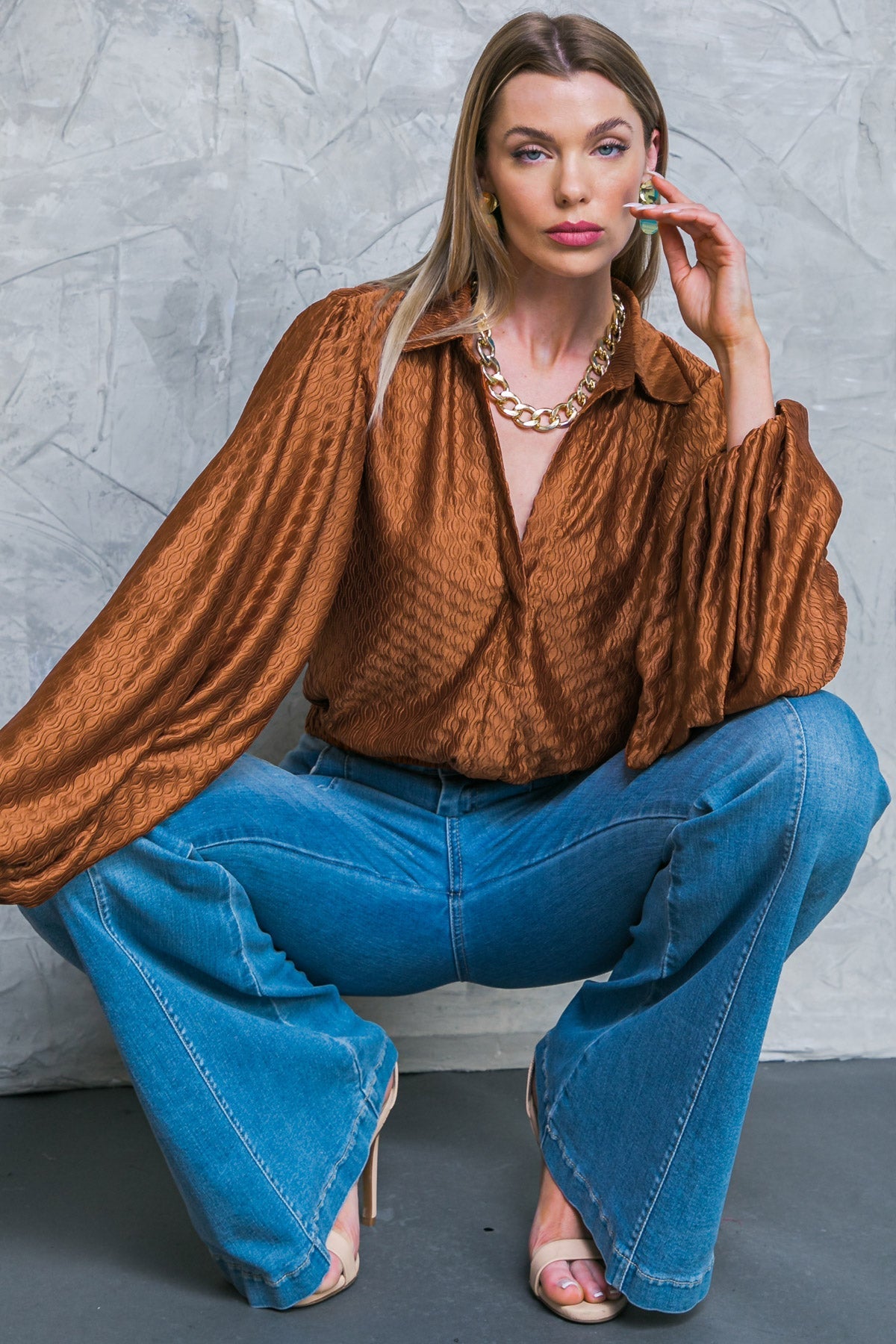 REGAL ROMANCE WOVEN TOP Flying Tomato